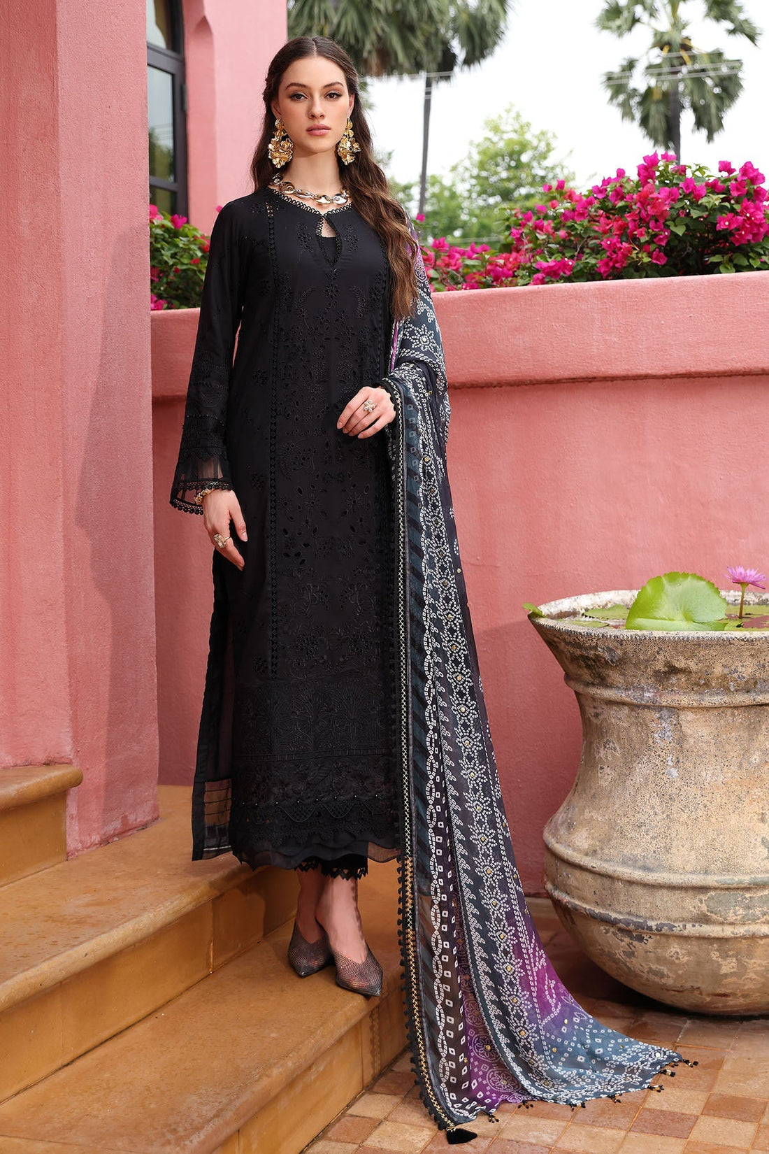 Nureh | Bazaar Lawn 25 | NE-110 - by - Libasekhas UK - Registered Vendor of : Nureh - 100% Original Designer Dresss