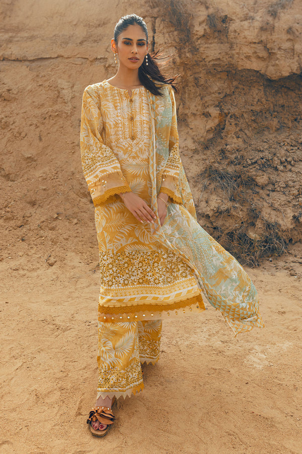 Nureh | Gardenia Lawn 24 | N-02 - by - Libasekhas UK - Registered Vendor of : Nureh - 100% Original Designer Dresss