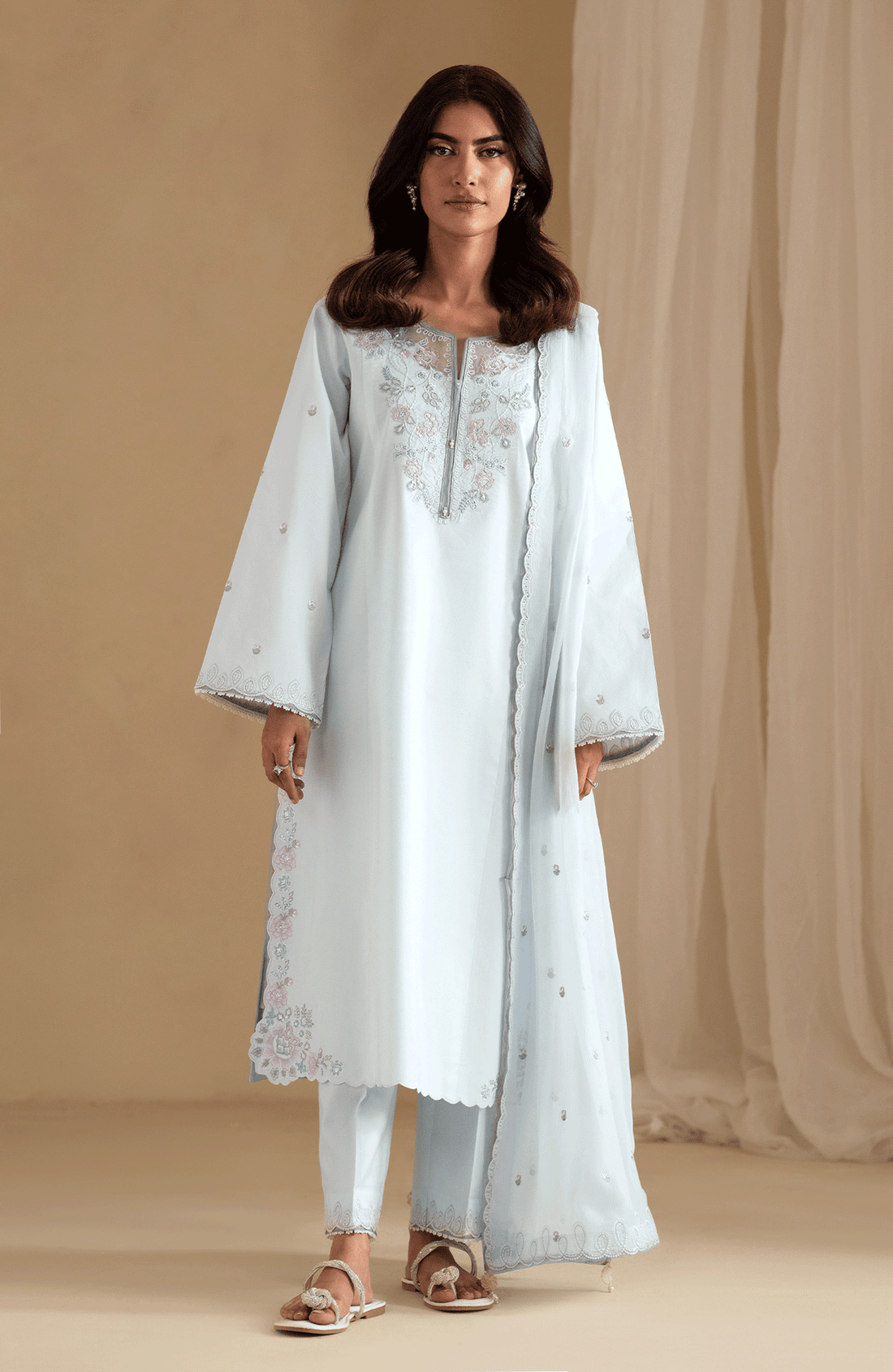 Seran | Luxury Pret | DELYRA - 3 pc - by Libasekhas UK - Registered Vendor of : Seran - 100% Original Designer Dress