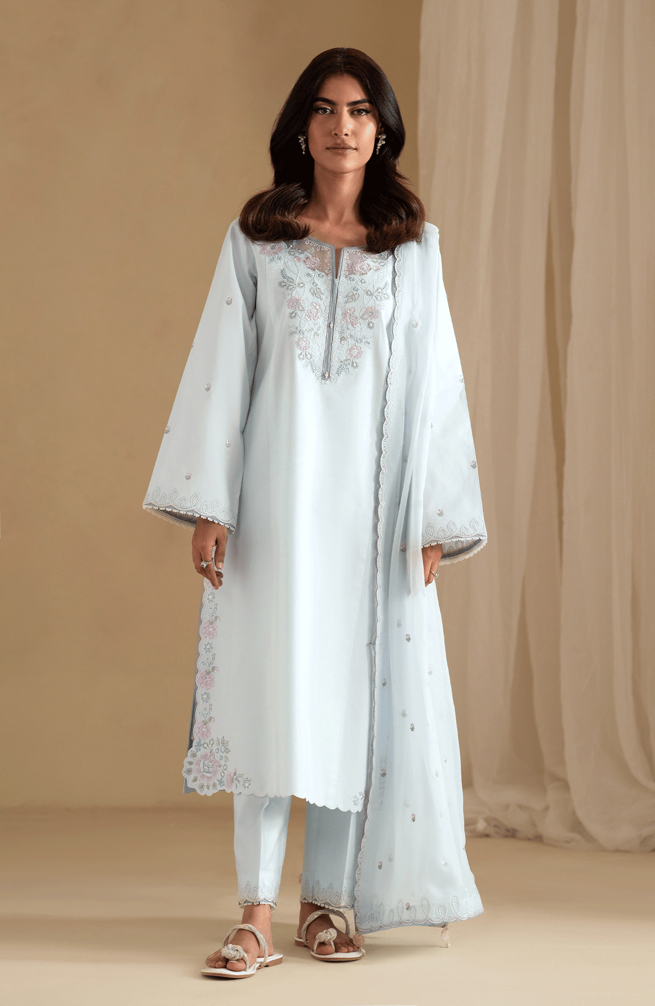 Seran | Luxury Pret | DELYRA - 3 pc - by Libasekhas UK - Registered Vendor of : Seran - 100% Original Designer Dress