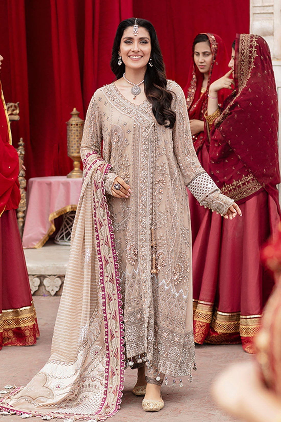 Nureh | Jhoomro Wedding Formals | Jaipur - by - Libasekhas UK - Registered Vendor of : Nureh - 100% Original Designer Dresss