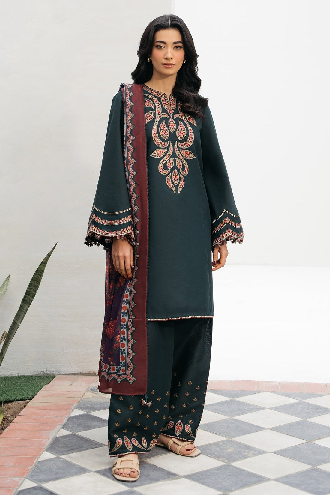 Jazmin | Summer Lawn 25 | USE-9181 - by - Libasekhas UK - Registered Vendor of : Jazmin - 100% Original Designer Dresss