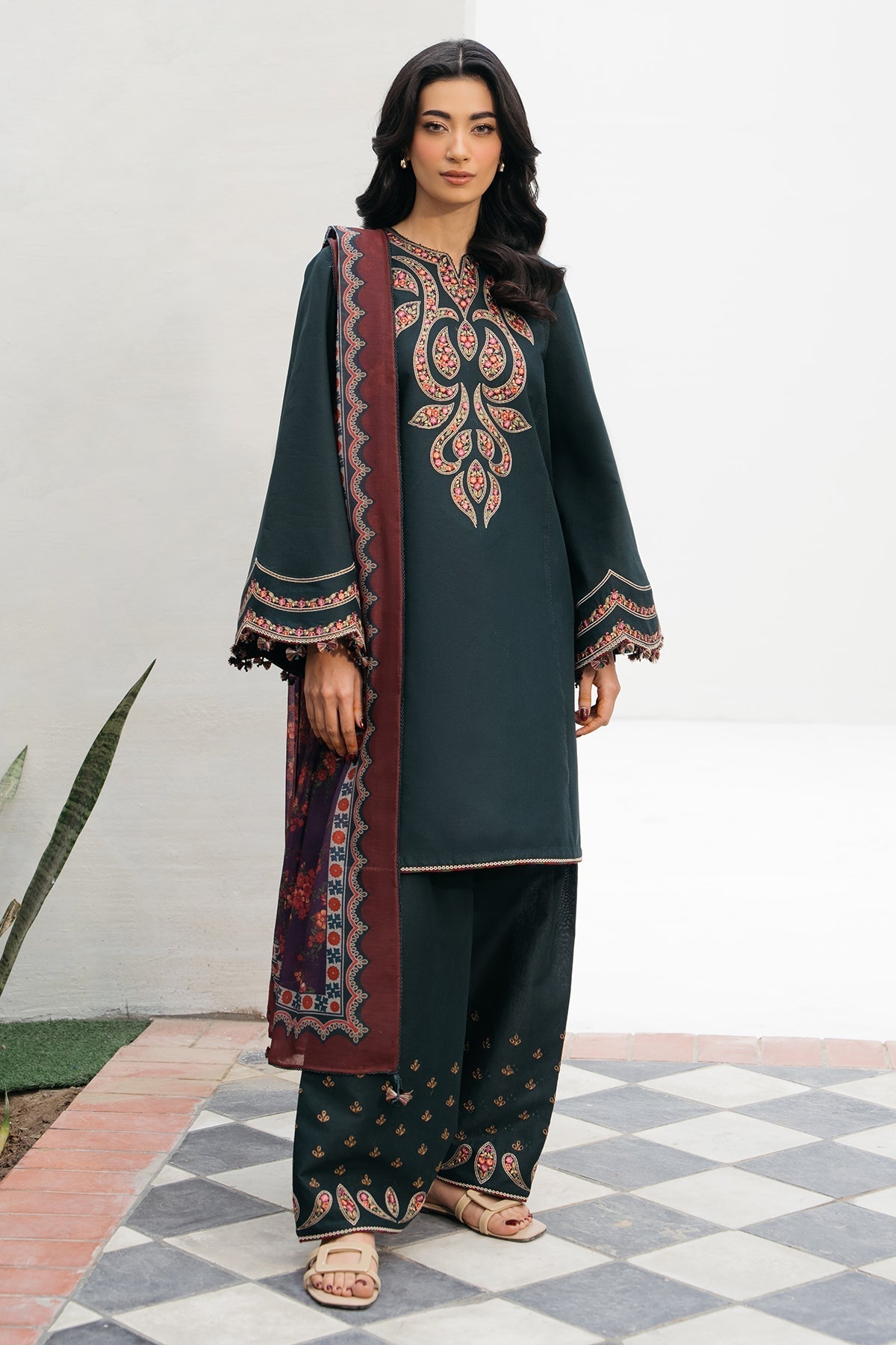 Jazmin | Summer Lawn 25 | USE-9181 - by - Libasekhas UK - Registered Vendor of : Jazmin - 100% Original Designer Dresss