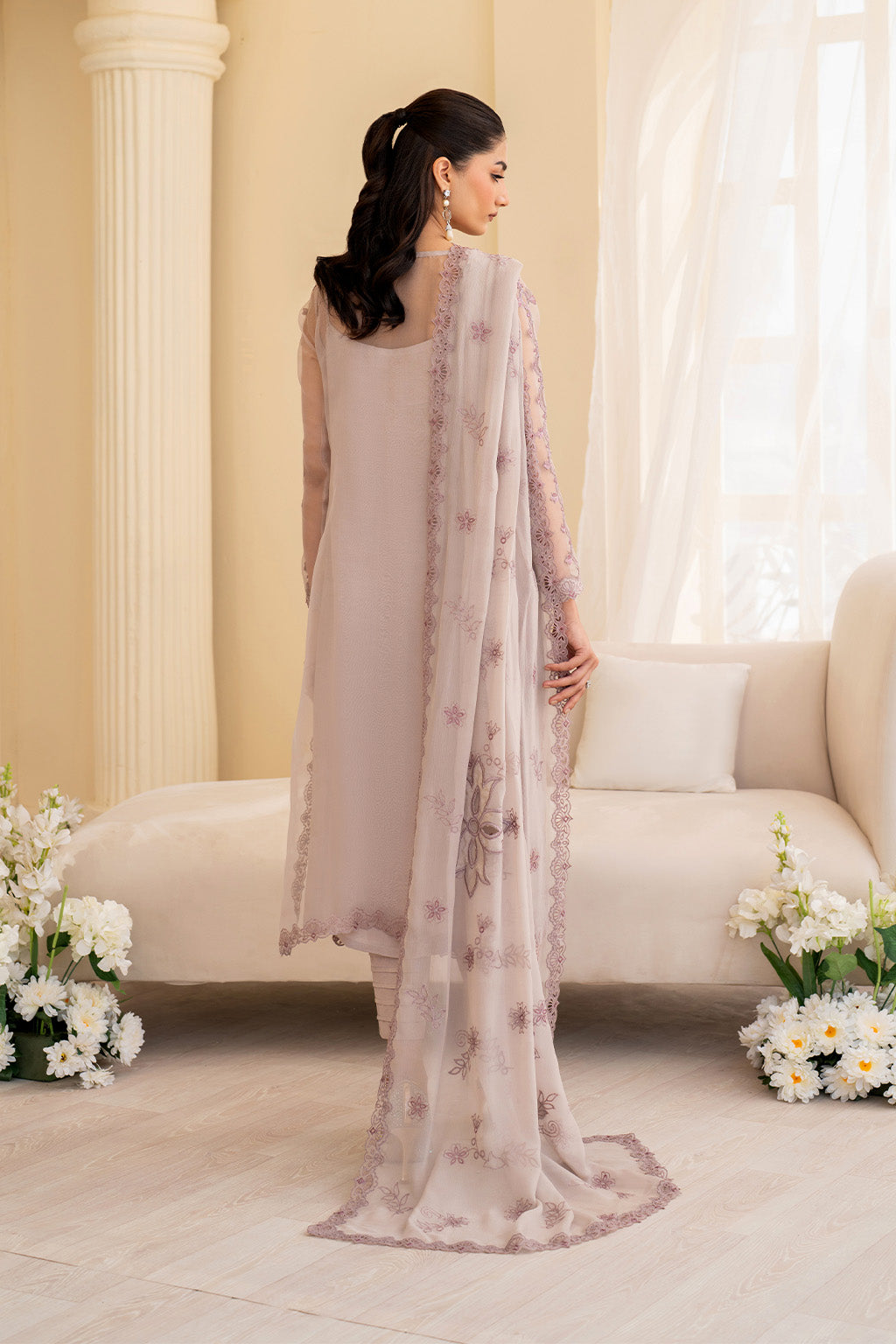 Iznik | Festive Formal | UE-437 Embroidered Pure Organza - by Libasekhas UK - Registered Vendor of : Iznik - 100% Original Designer Dress