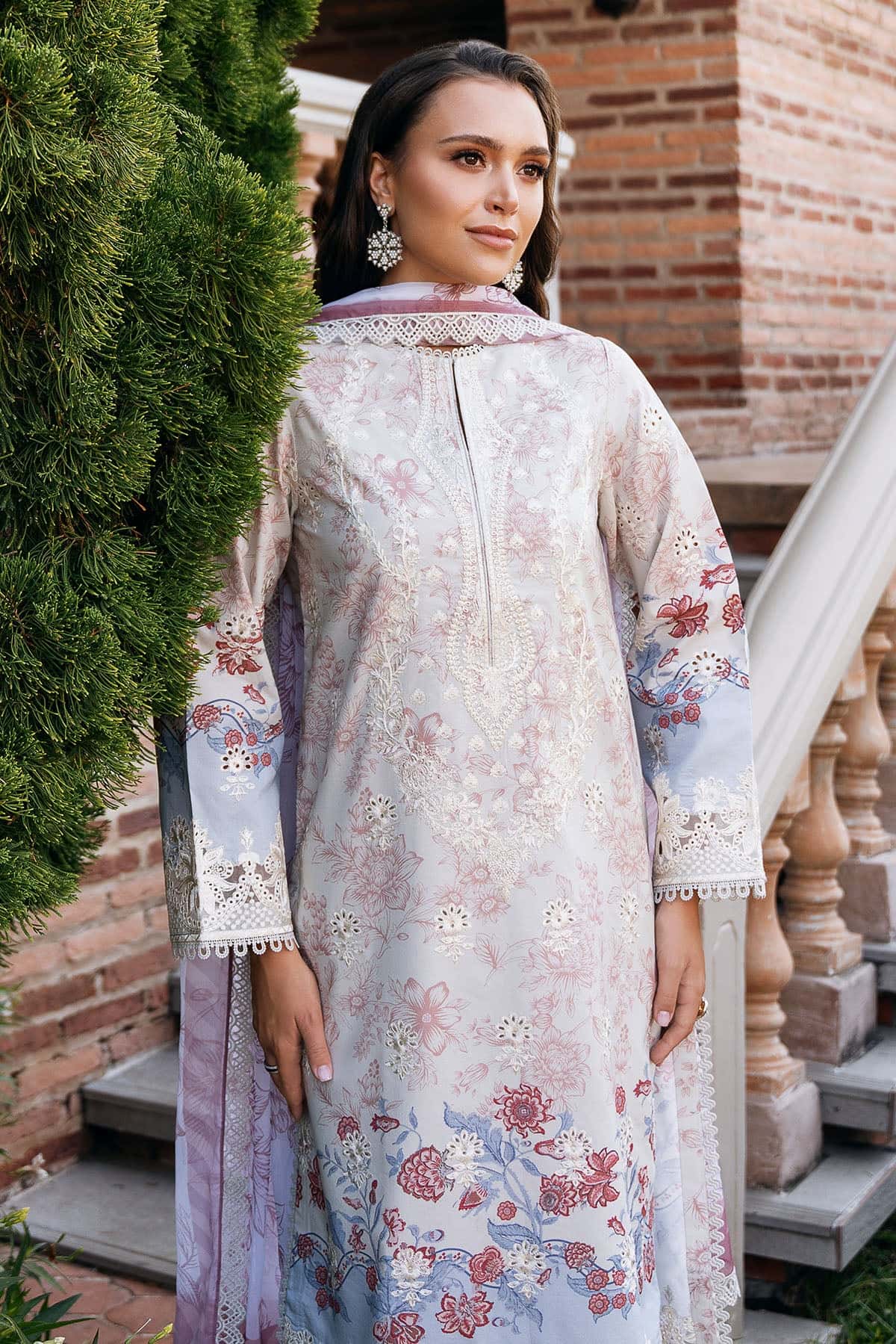 Afrozeh | Damask The Holiday Edit 25 | Opaline B - by - Libasekhas UK - Registered Vendor of : Afrozeh - 100% Original Designer Dresss