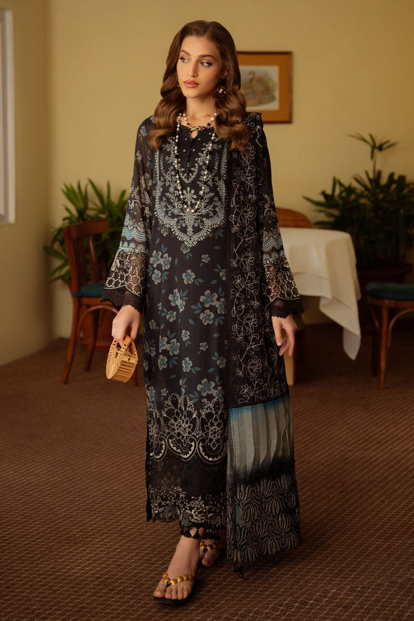 Nureh | Maya Swiss Lawn | NS-151 - by - Libasekhas UK - Registered Vendor of : Nureh - 100% Original Designer Dresss