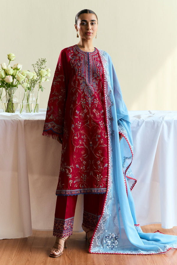 Zara Shahjahan | Coco Eid Edit | Opal-D1 - by - Libasekhas UK - Registered Vendor of : Zara Sahjahan - 100% Original Designer Dresss