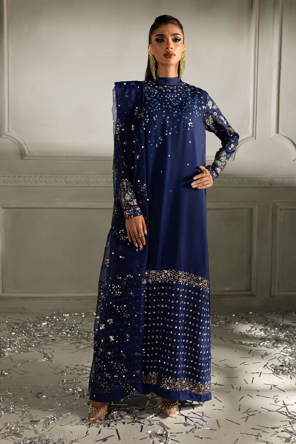 Nureh | Tiny Twinkles | Sunset Sparkle TW-07 - by - Libasekhas UK - Registered Vendor of : Nureh - 100% Original Designer Dresss