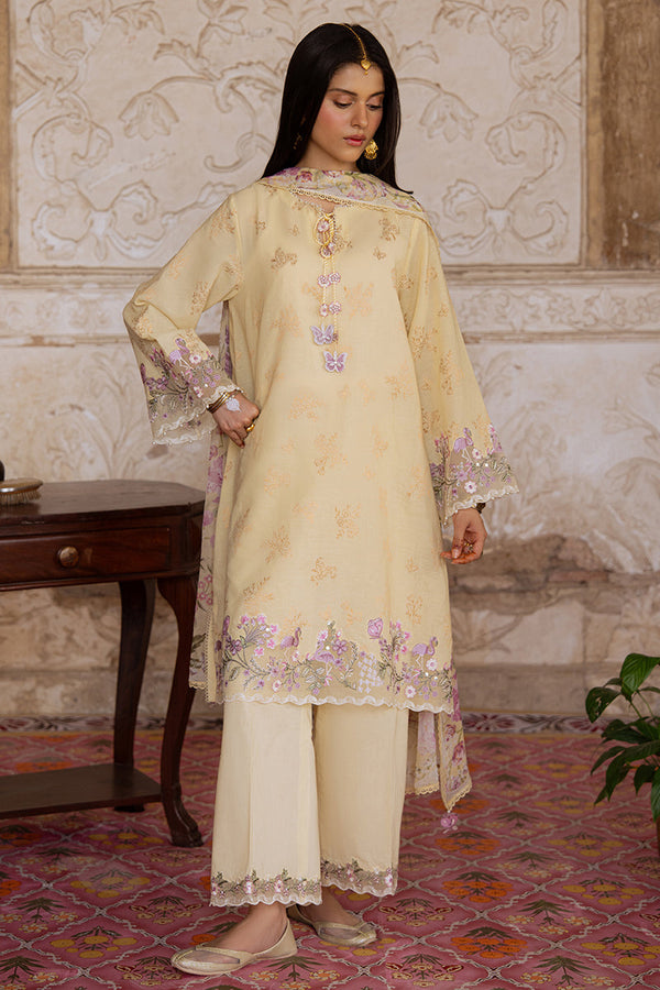Cross Stitch | Eid Lawn Edit 25 | RADIANT MUSE - by - Libasekhas UK - Registered Vendor of : Cross Stitch - 100% Original Designer Dresss