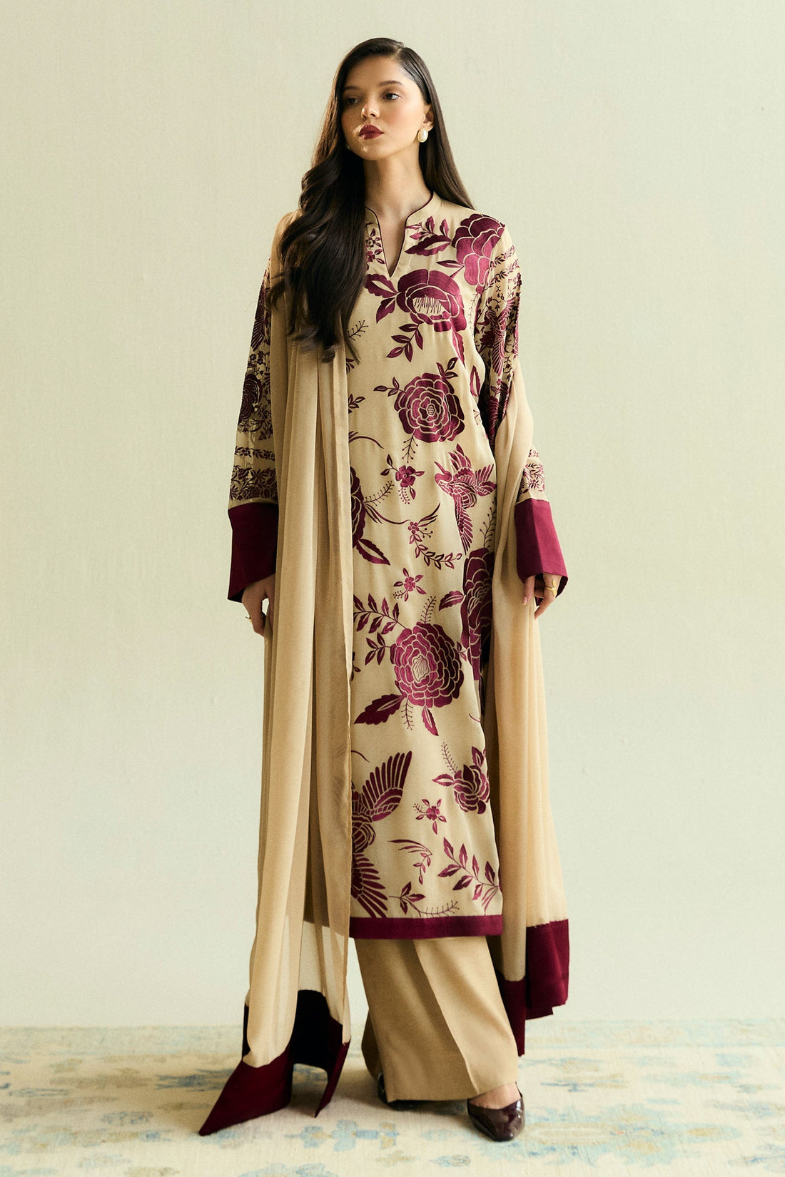 Zara Shahjahan | Festive Wear 25 | ZR25F0109 - by Libasekhas UK - Registered Vendor of : Zara Shahjahan - 100% Original Designer Dress