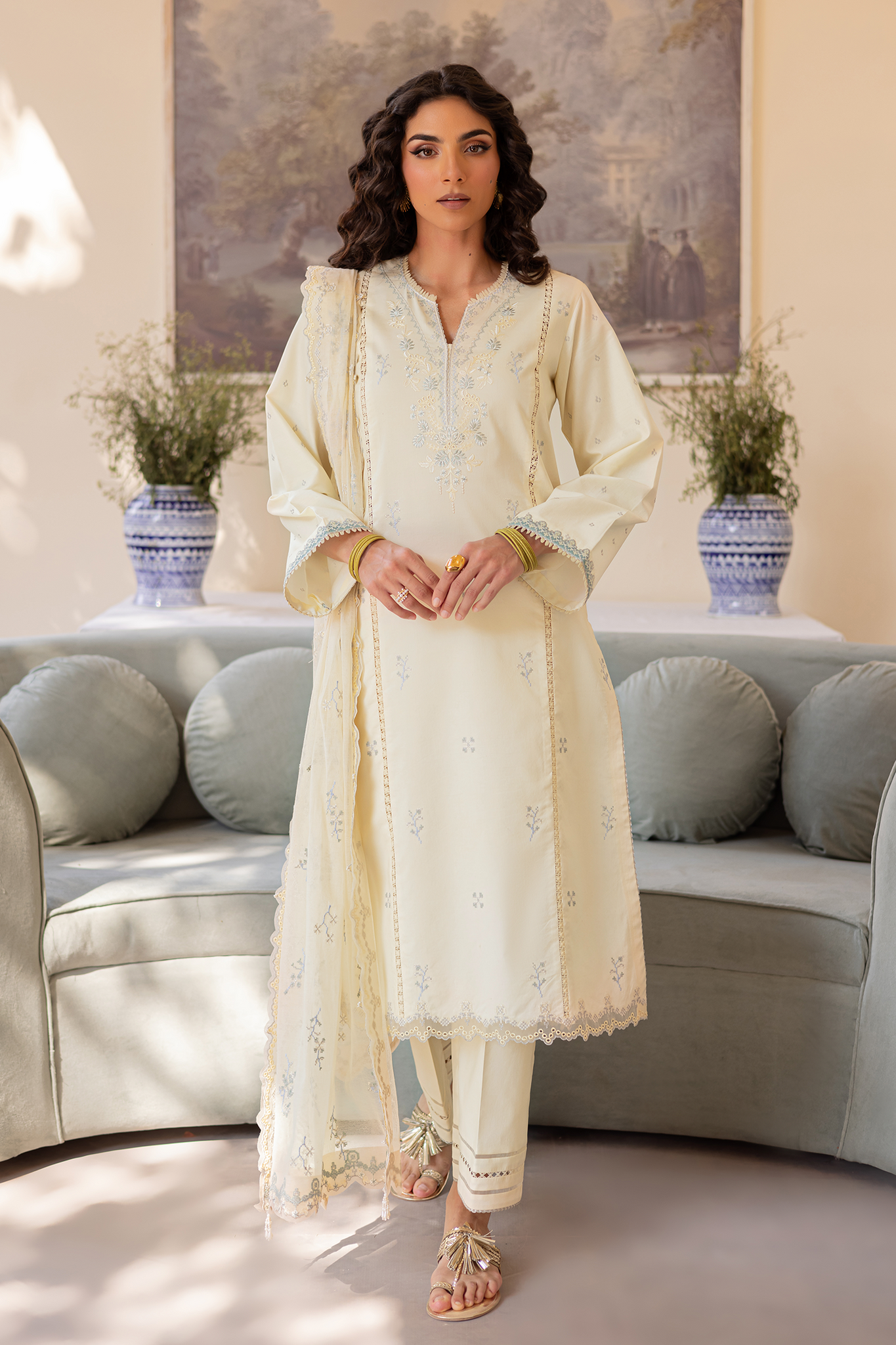 Seran | Nayab Eid Lawn | HINA - by - Libasekhas UK - Registered Vendor of : Seran - 100% Original Designer Dresss