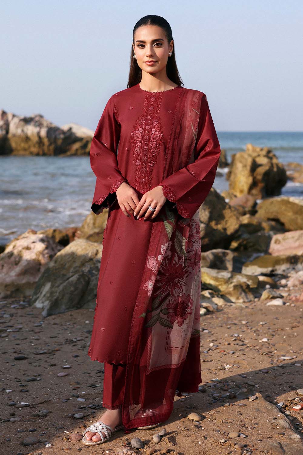 Seran | Afsanah Lawn 25 | MEHRU - by - Libasekhas UK - Registered Vendor of : Seran - 100% Original Designer Dresss