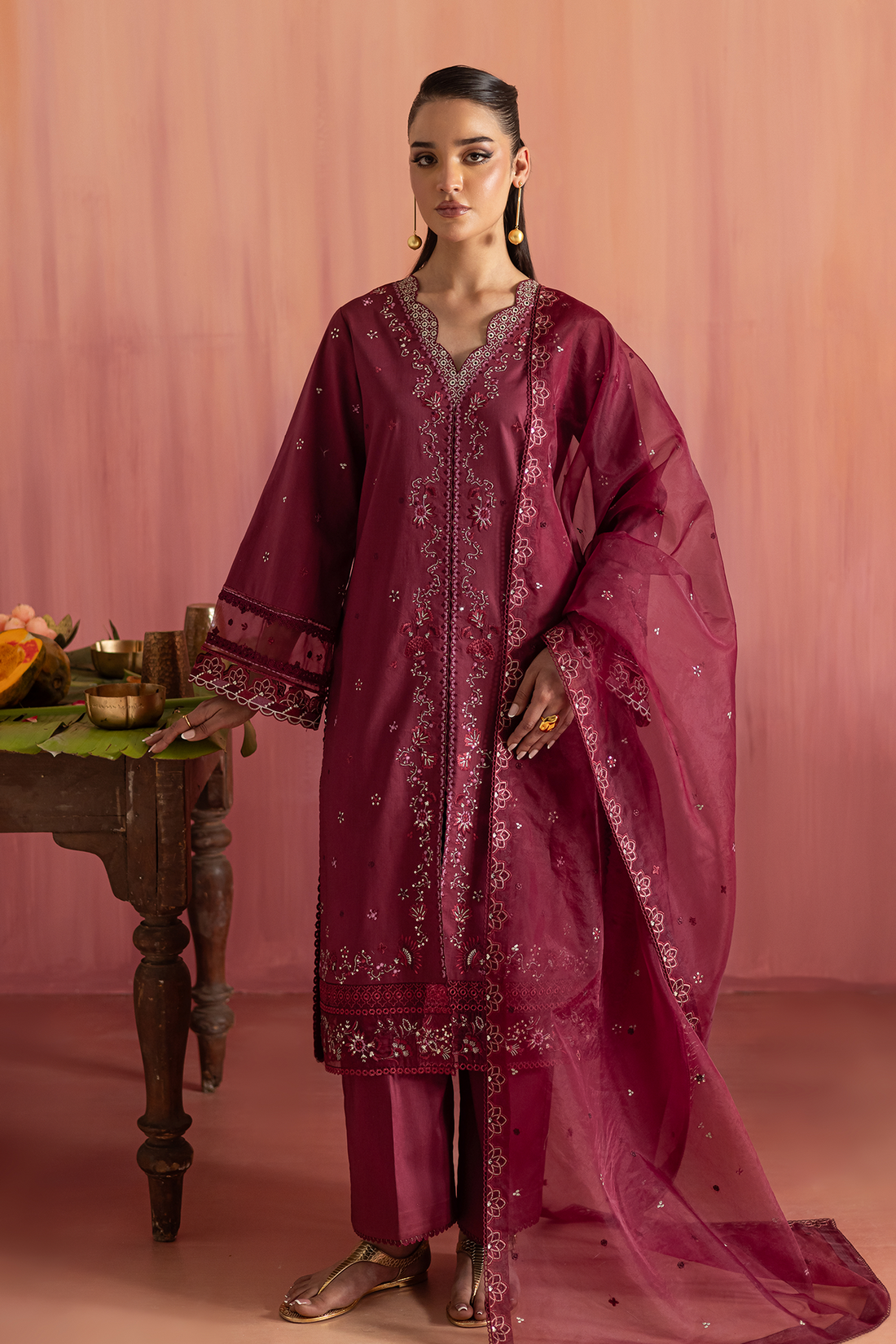 Seran | Nayab Eid Lawn | MEHER - Ladies Clothes -  Libasekhas