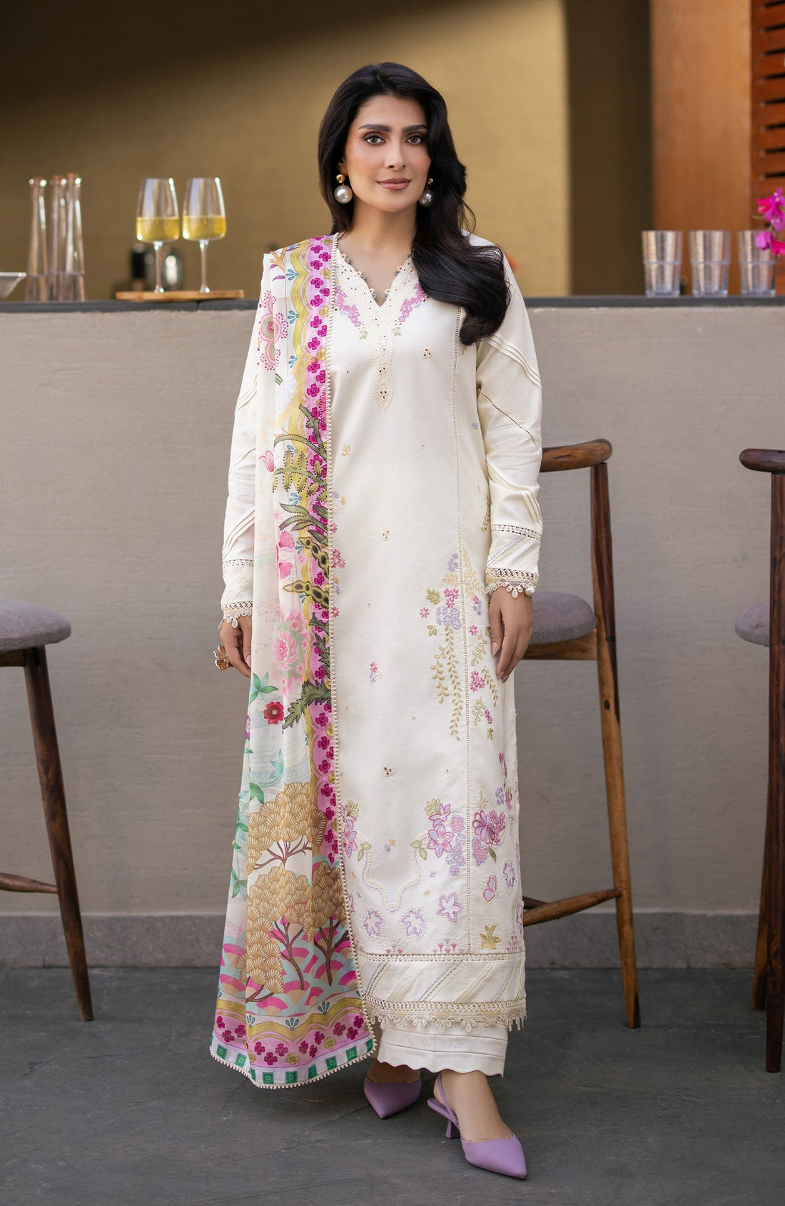 Seran | Afsanah Lawn | Alyna - by Libasekhas UK - Registered Vendor of : Seran - 100% Original Designer Dress