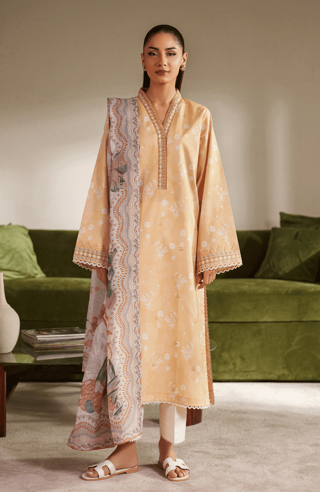 Seran | Ilara Cambric | SOLARIA - by Libasekhas UK - Registered Vendor of : Seran - 100% Original Designer Dress