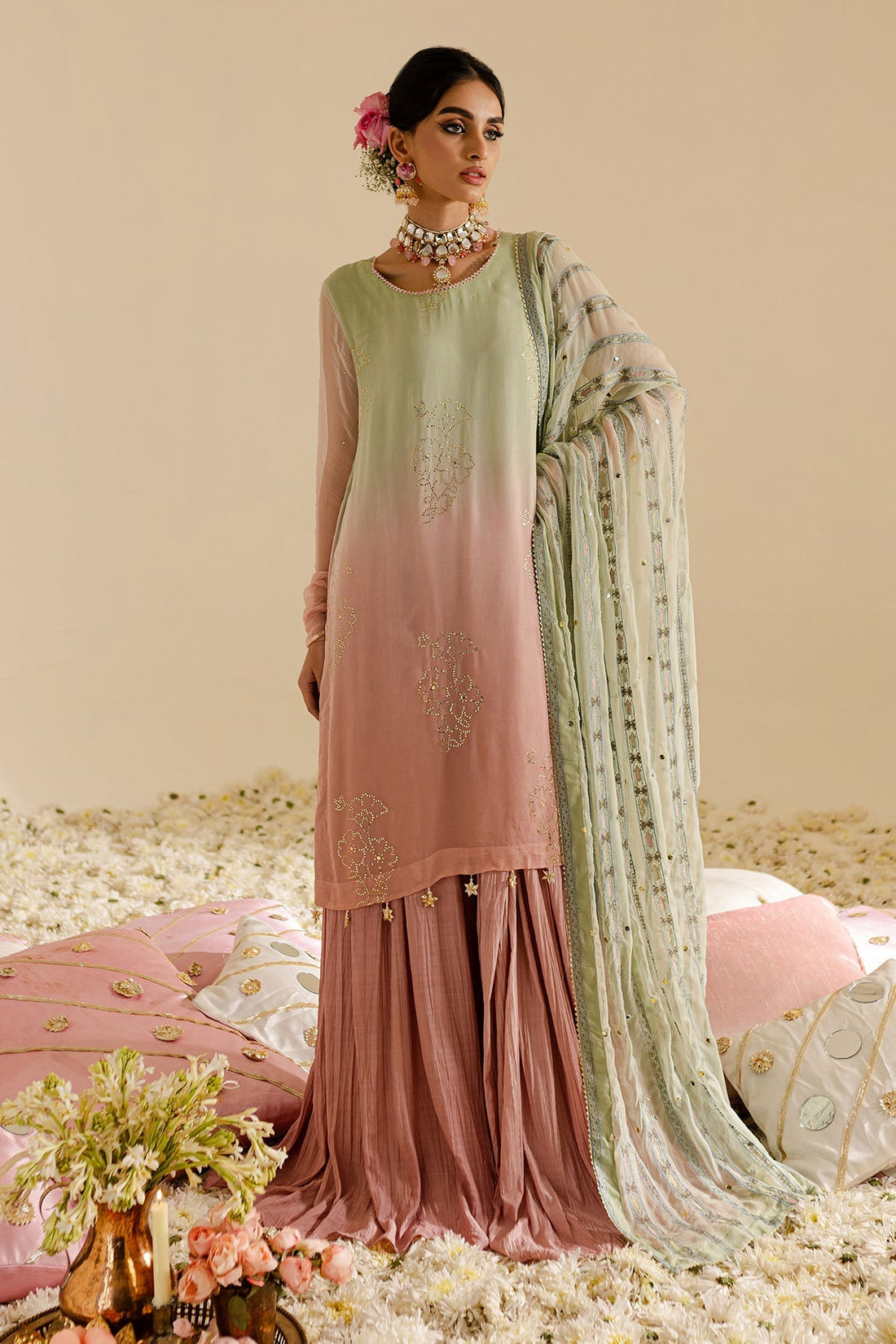 Nureh | Mukeshkari Formals | MK-07 - by - Libasekhas UK - Registered Vendor of : Nureh - 100% Original Designer Dresss