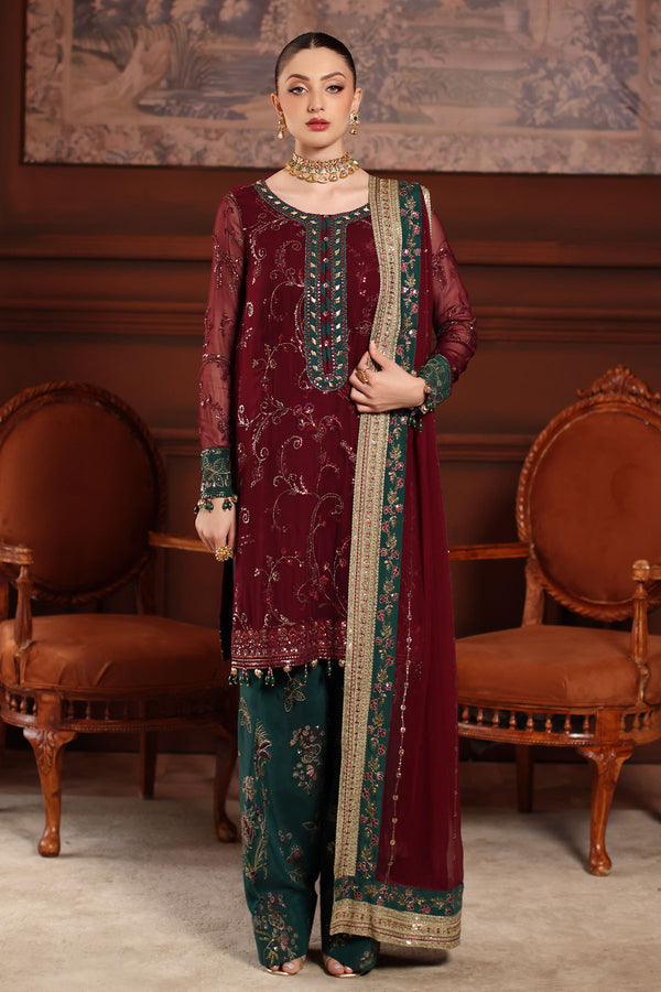 Nureh | Alfaaz Formals | NL-90 - by Libasekhas UK - Registered Vendor of : Nureh - 100% Original Designer Dress