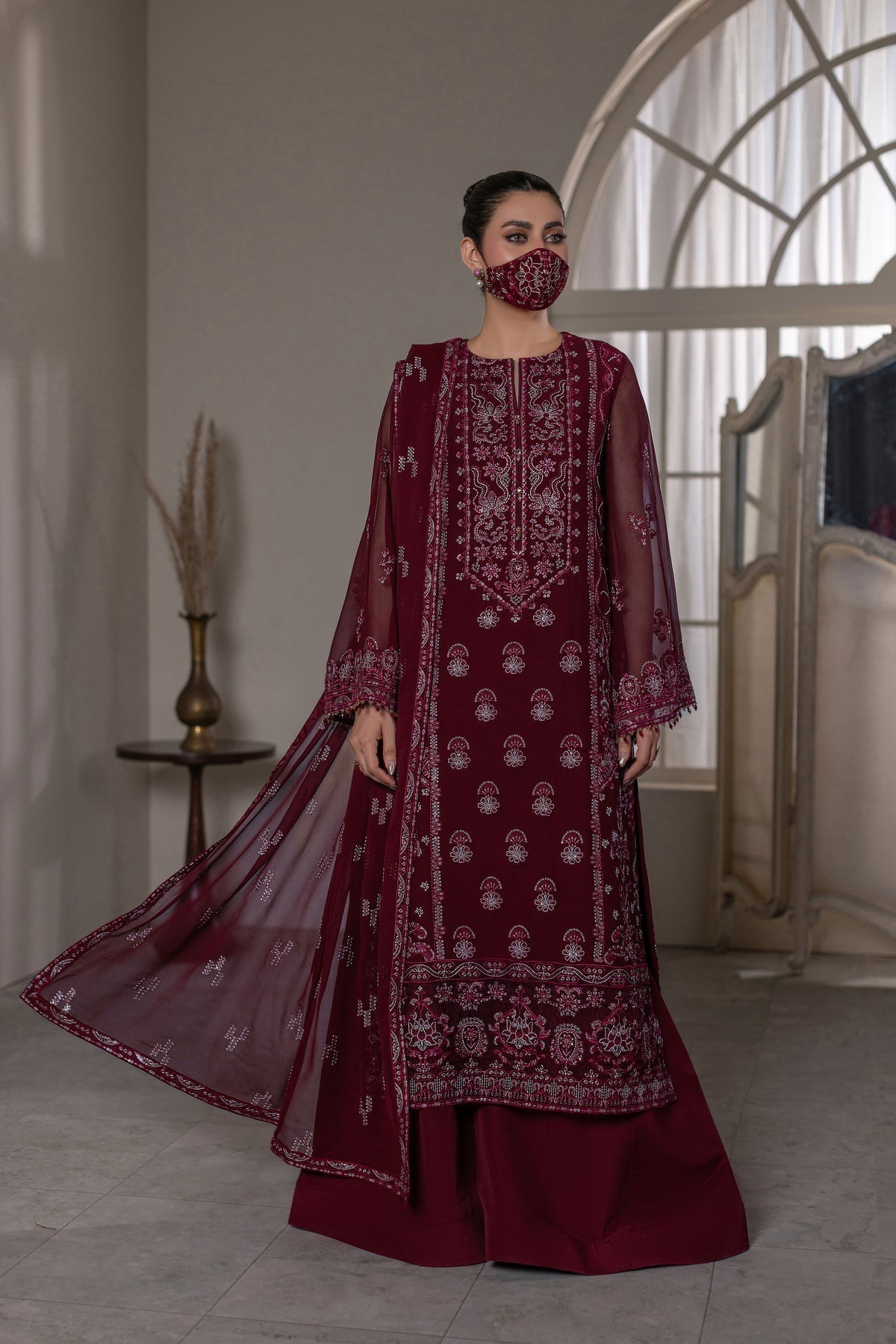Flossie | Dilkash Kuch Khas | DI-02 A - by Libasekhas UK - Registered Vendor of : Flossie - 100% Original Designer Dress