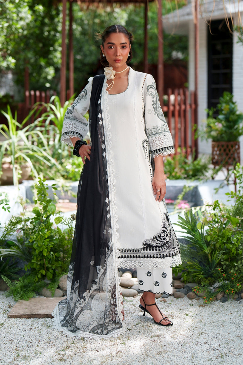 Saira Rizwan | Laanem SS 26 | AMARA-B - SRL26-02 - by Libasekhas UK - Registered Vendor of : Saira Rizwan - 100% Original Designer Dress