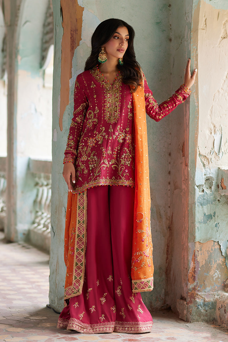 Mina Hassan | Formal Dholki Collection | Adara - by - Libasekhas UK - Registered Vendor of : Mina Hassan - 100% Original Designer Dresss