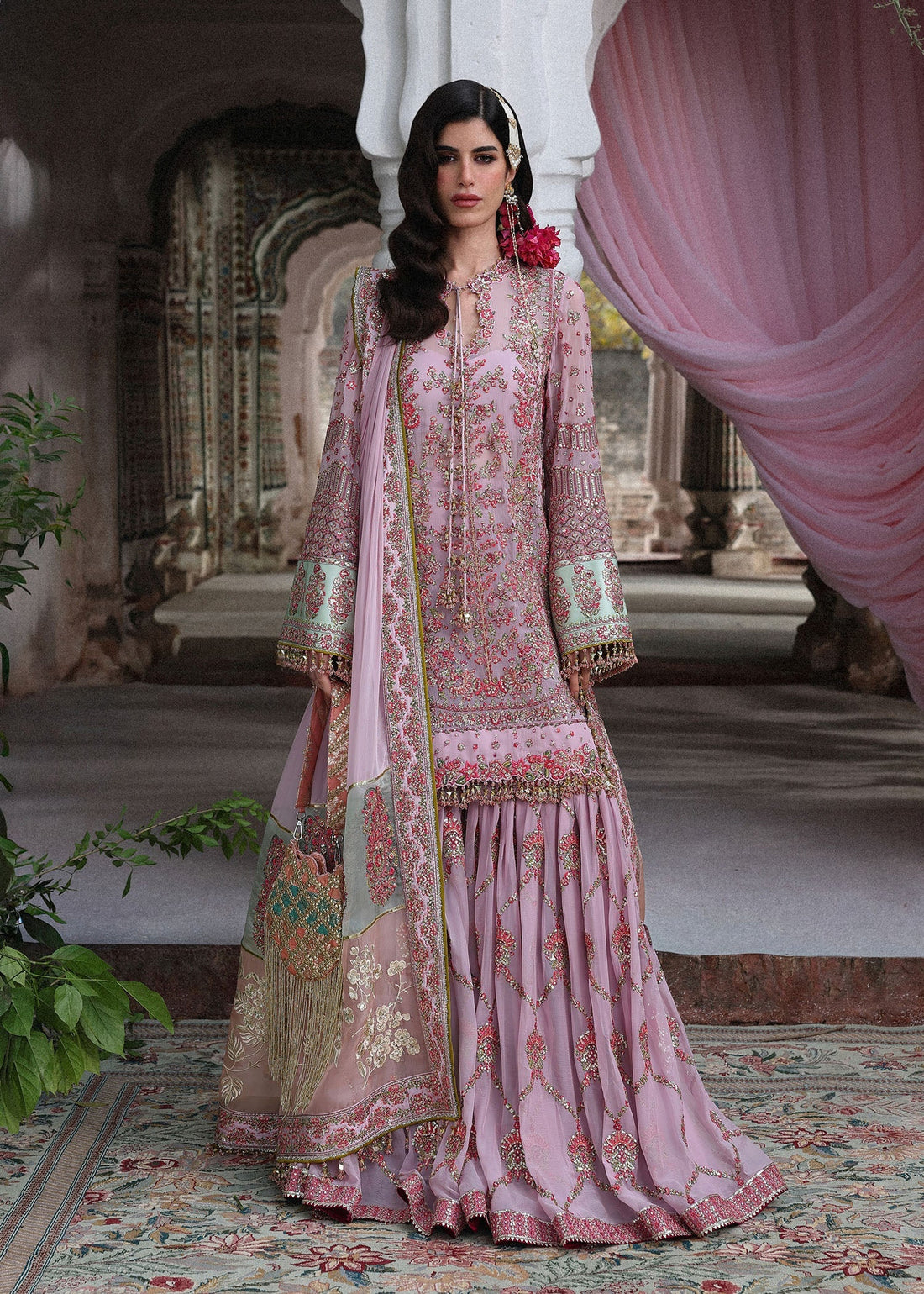 Hussain Rehar | Festive Eid Collection 26 | Rukhsaar - by Libasekhas UK - Registered Vendor of : Hussain Rehar - 100% Original Designer Dress