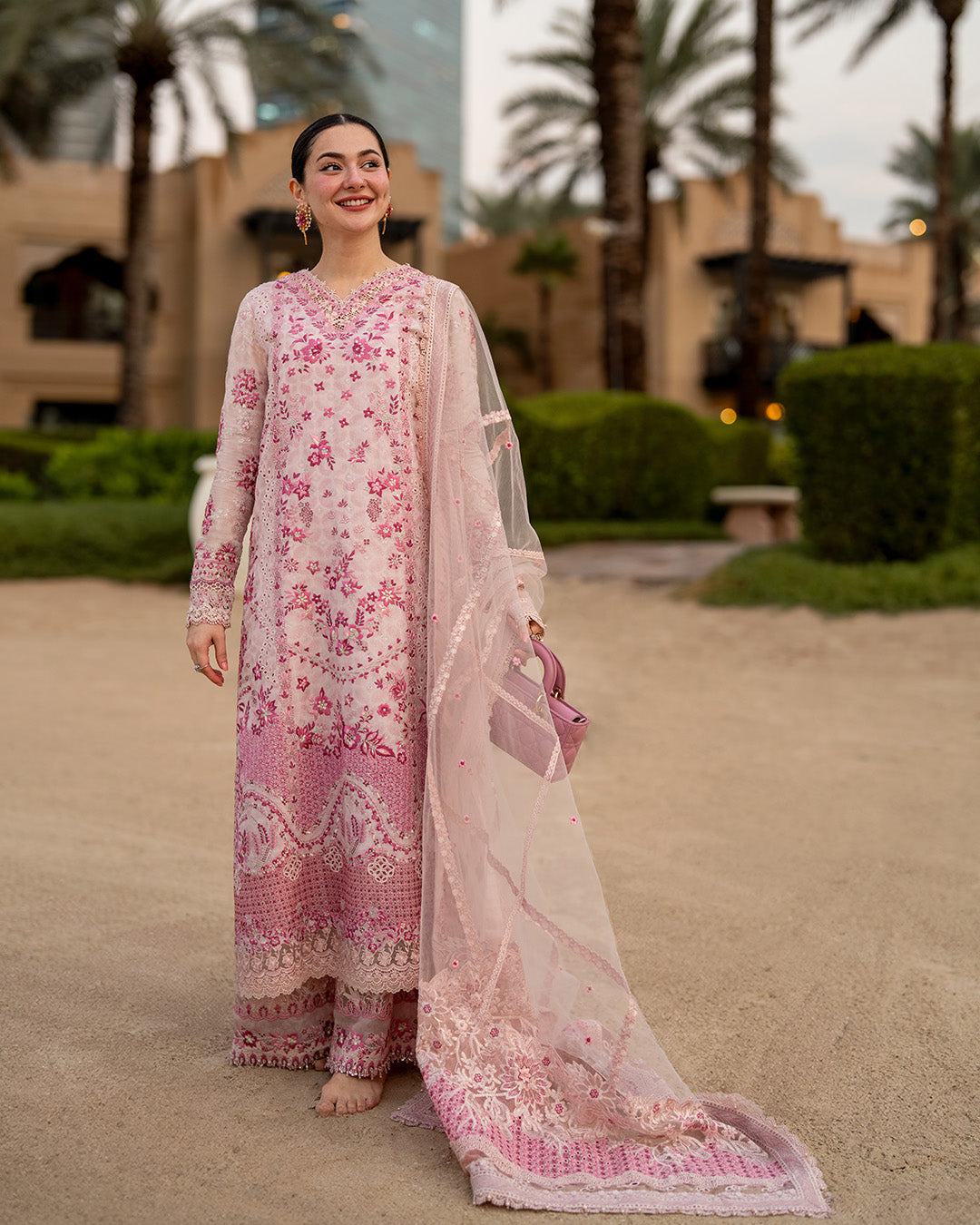Faiza Saqlain | AYA - Unstitched Luxury Lawn '26 | Lamija - by Libasekhas UK - Registered Vendor of : Faiza Saqlain - 100% Original Designer Dress