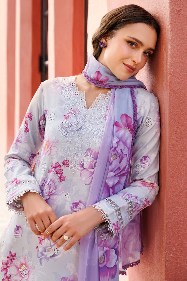 Farasha | Printed Essentials | Rosy Mist - by - Libasekhas UK - Registered Vendor of : Farasha - 100% Original Designer Dresss
