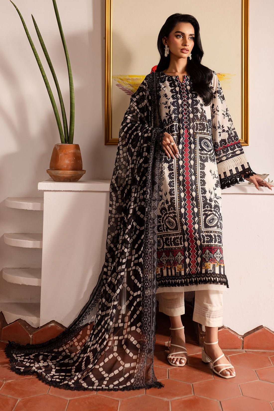 Nureh | Printed lawn 25 | SP-135 - by - Libasekhas UK - Registered Vendor of : Nureh - 100% Original Designer Dresss