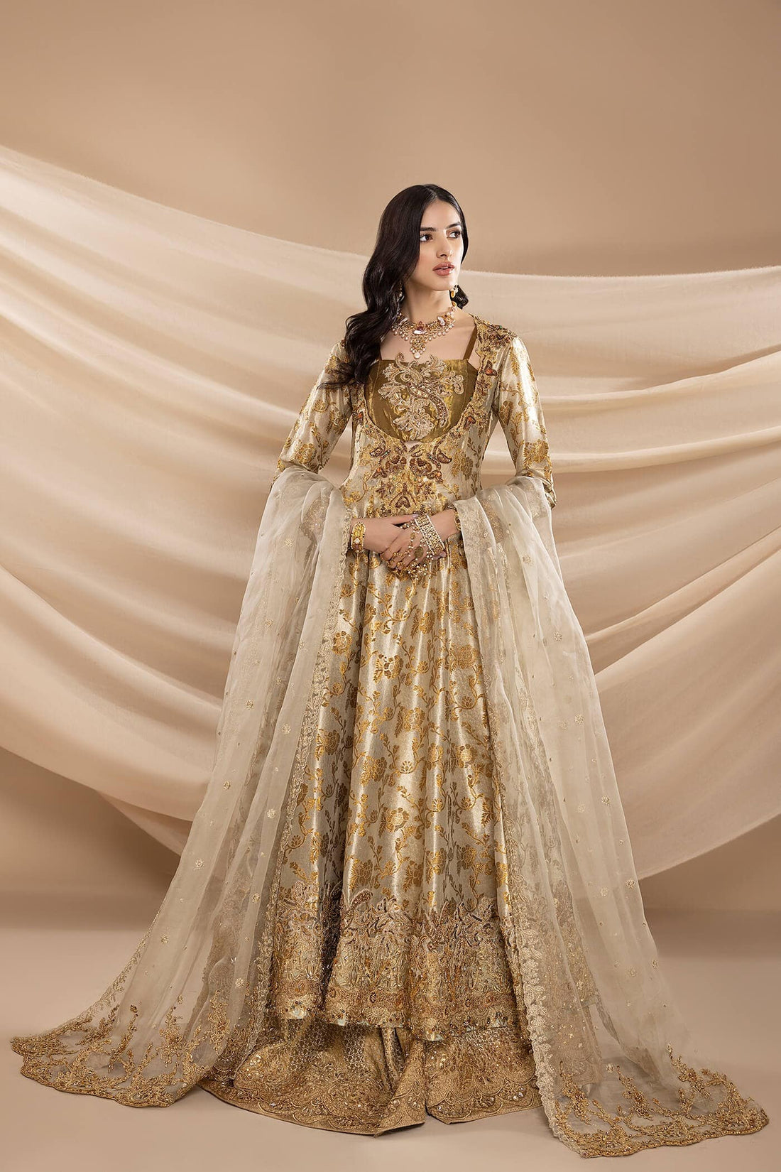 Nilofer Shahid | Shama e Mehfil | Dur-e-Nayab - by Libasekhas UK - Registered Vendor of : Nilofer Shahid - 100% Original Designer Dress