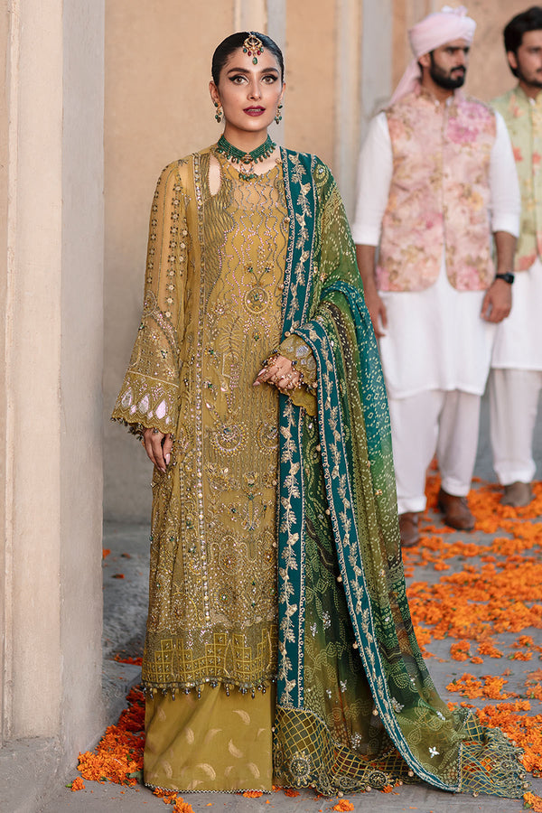 Nureh | Jhoomro Formals | Chunri - by Libasekhas UK - Registered Vendor of : Nureh - 100% Original Designer Dress