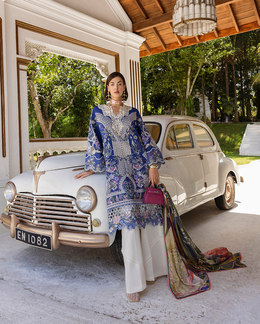 Esmel | Mon Tresor Luxe Lawn 26 | Veni Vidi Amavi - by Libasekhas UK - Registered Vendor of : Esmel - 100% Original Designer Dress