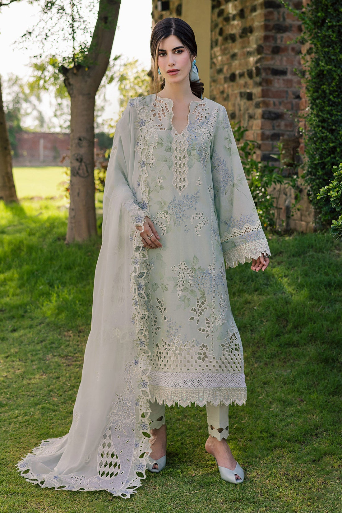 Nureh | Raha Lawn | NE-262 - by Libasekhas UK - Registered Vendor of : Nureh - 100% Original Designer Dress