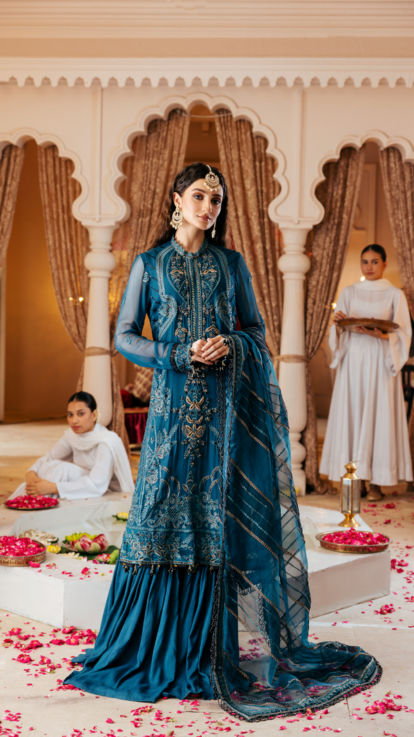 Zebtan | Zircon Wedding Formals | ZARTASHA ZQ-03 - by - Libasekhas UK - Registered Vendor of : Zebtan - 100% Original Designer Dresss