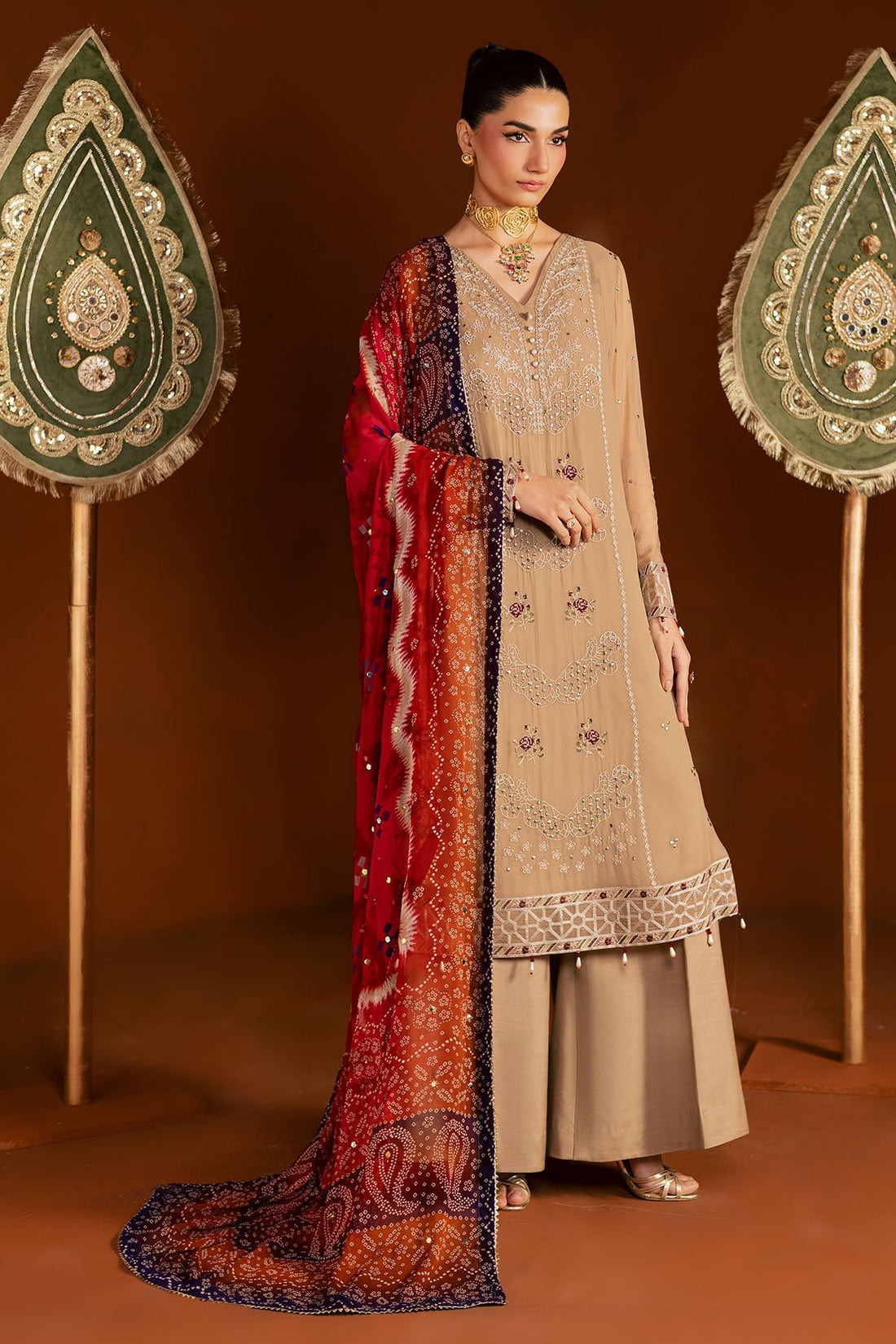 Nureh | Mukeshkari Formals | MK-22 - by Libasekhas UK - Registered Vendor of : Nureh - 100% Original Designer Dress