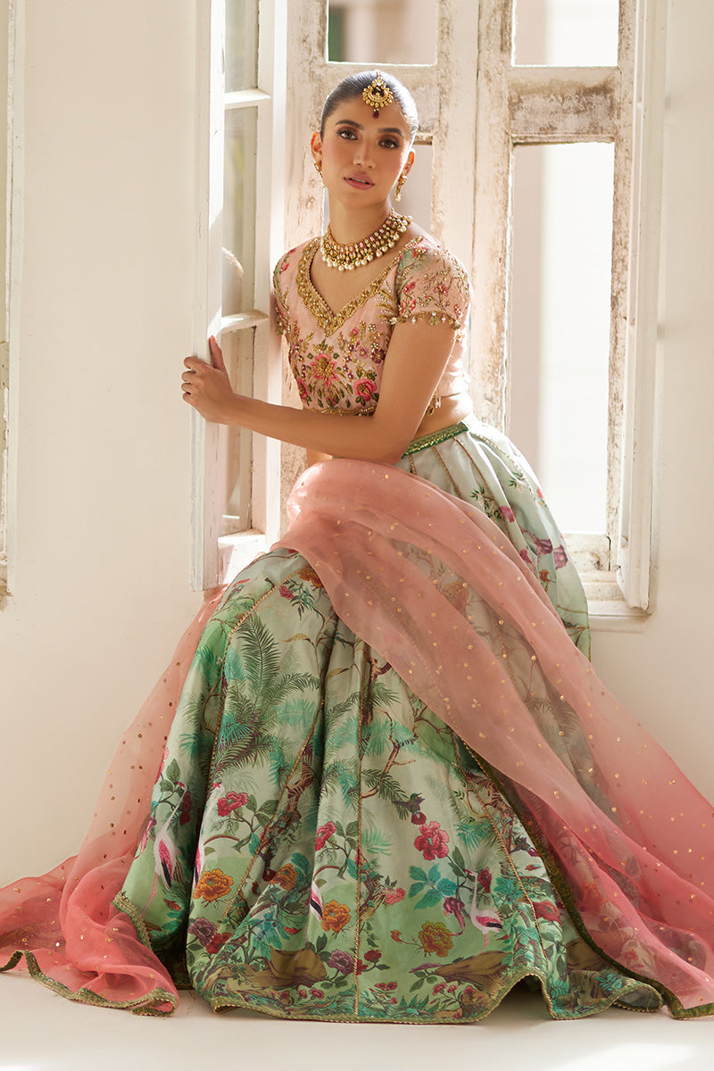Mina Hassan | Formal Dholki Collection | Fayruz - by - Libasekhas UK - Registered Vendor of : Mina Hassan - 100% Original Designer Dresss