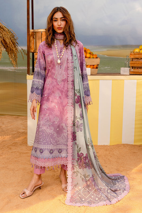 Nureh | Gardenia Lawn 25 | NSG-180 - by - Libasekhas UK - Registered Vendor of : Nureh - 100% Original Designer Dresss