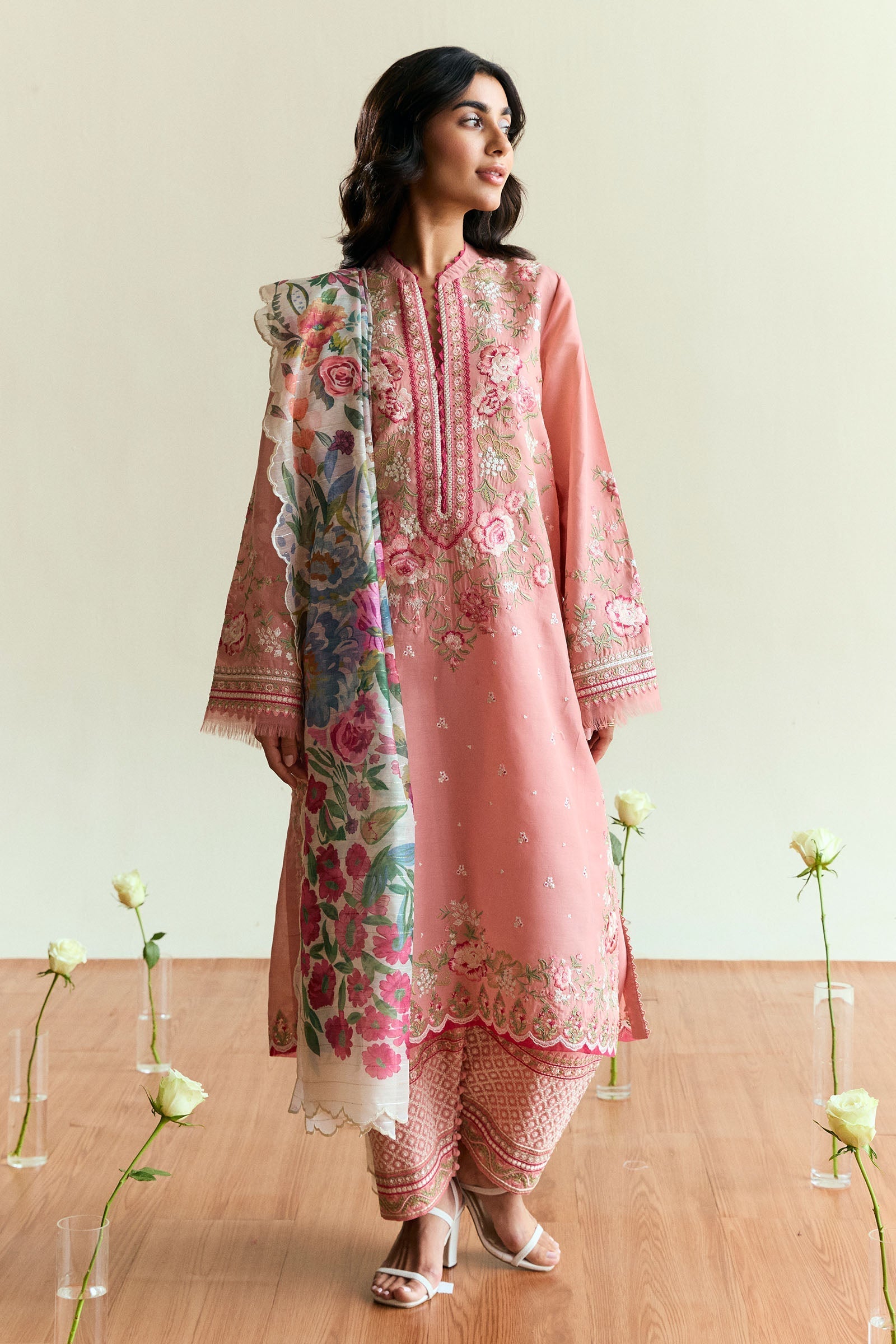 Zara Shahjahan | Coco Eid Edit | Sable-D9 - by - Libasekhas UK - Registered Vendor of : Zara Sahjahan - 100% Original Designer Dresss
