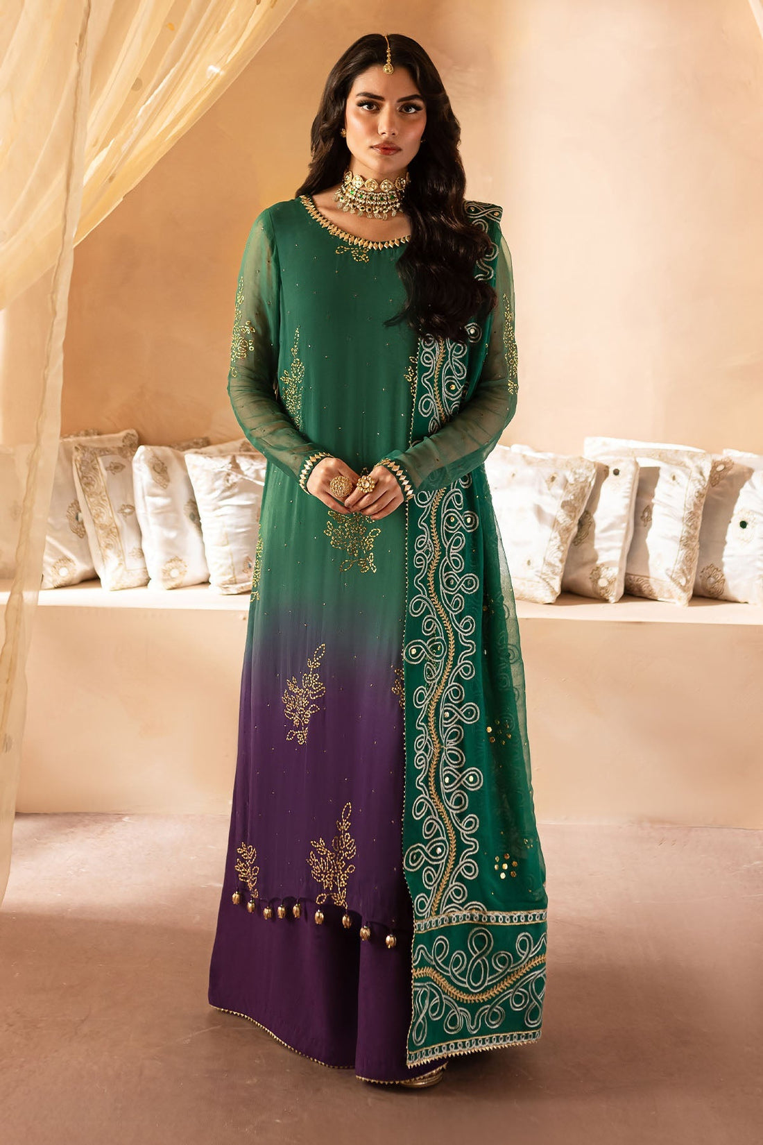 Nureh | Mukeshkari Formals | MK-01 - by - Libasekhas UK - Registered Vendor of : Nureh - 100% Original Designer Dresss