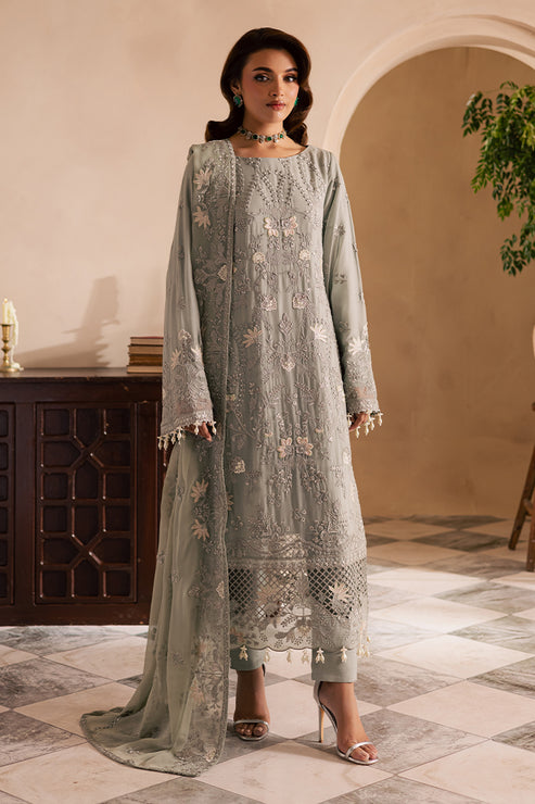 Emaan Adeel | Miraan luxury chiffon | ISMIRA - by - Libasekhas UK - Registered Vendor of : Emaan Adeel - 100% Original Designer Dresss