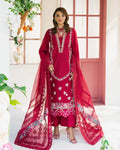 Zevk | Flora Festive Lawn | ZINNIA - by - Libasekhas UK - Registered Vendor of : Zevk - 100% Original Designer Dresss
