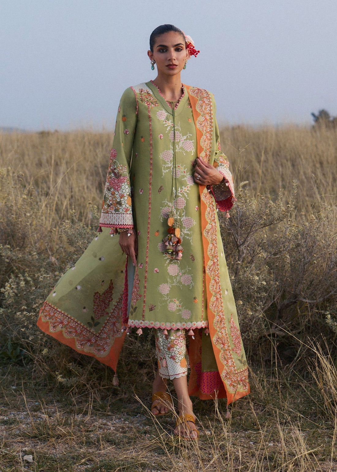 Hussain Rehar | Jinan 26 |Rang e Bahar - by Libasekhas UK - Registered Vendor of : Hussain Rehar - 100% Original Designer Dress