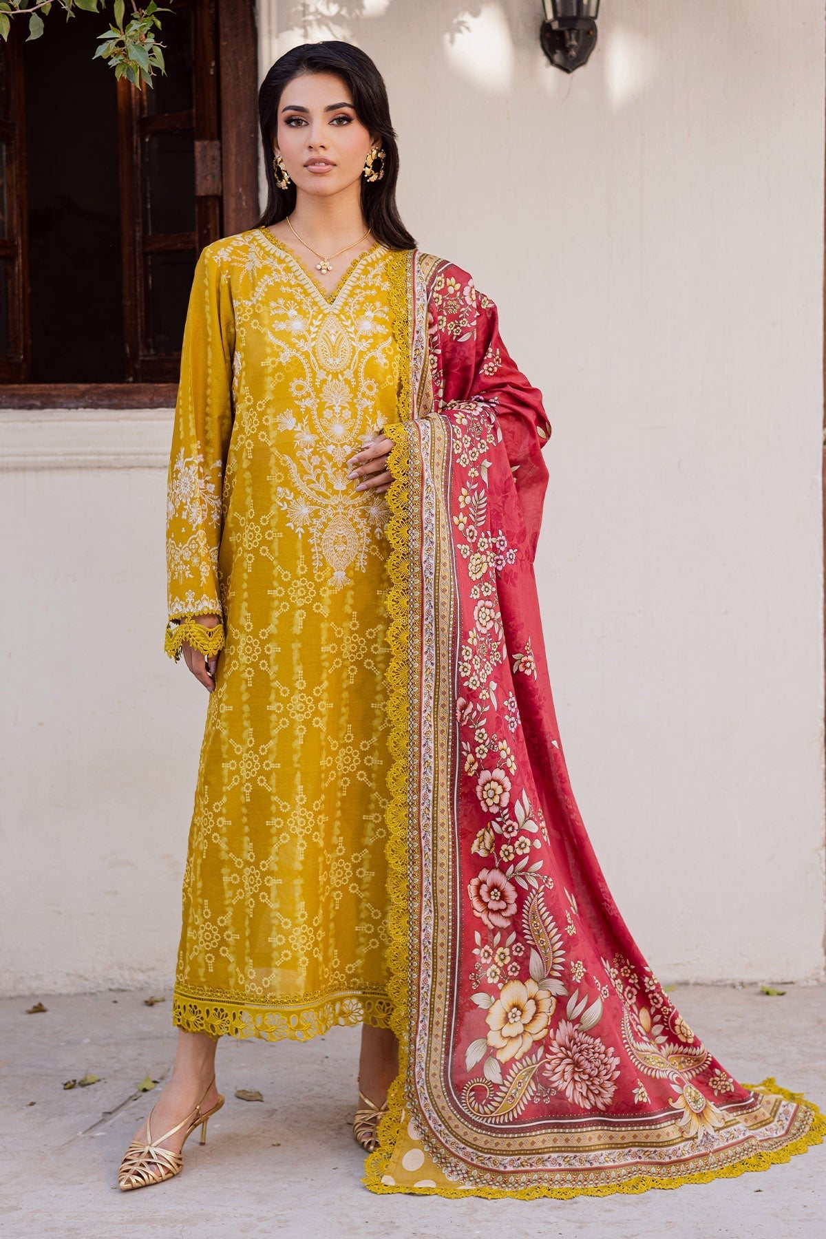 Nureh | Rania Prints | NR-01 - by Libasekhas UK - Registered Vendor of : Nureh - 100% Original Designer Dress