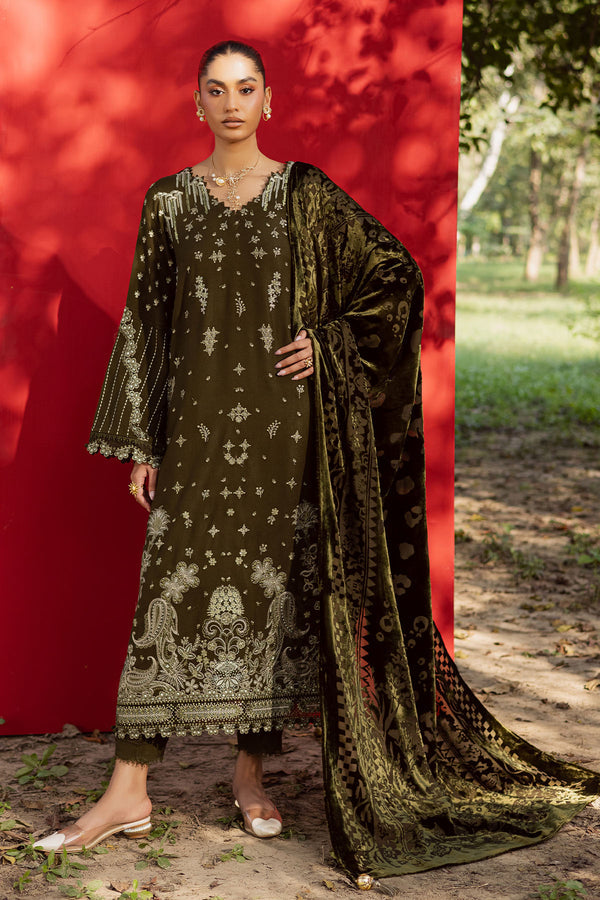 Nureh | Exclusive Leather Peach | NE-190 - by Libasekhas UK - Registered Vendor of : Nureh - 100% Original Designer Dress