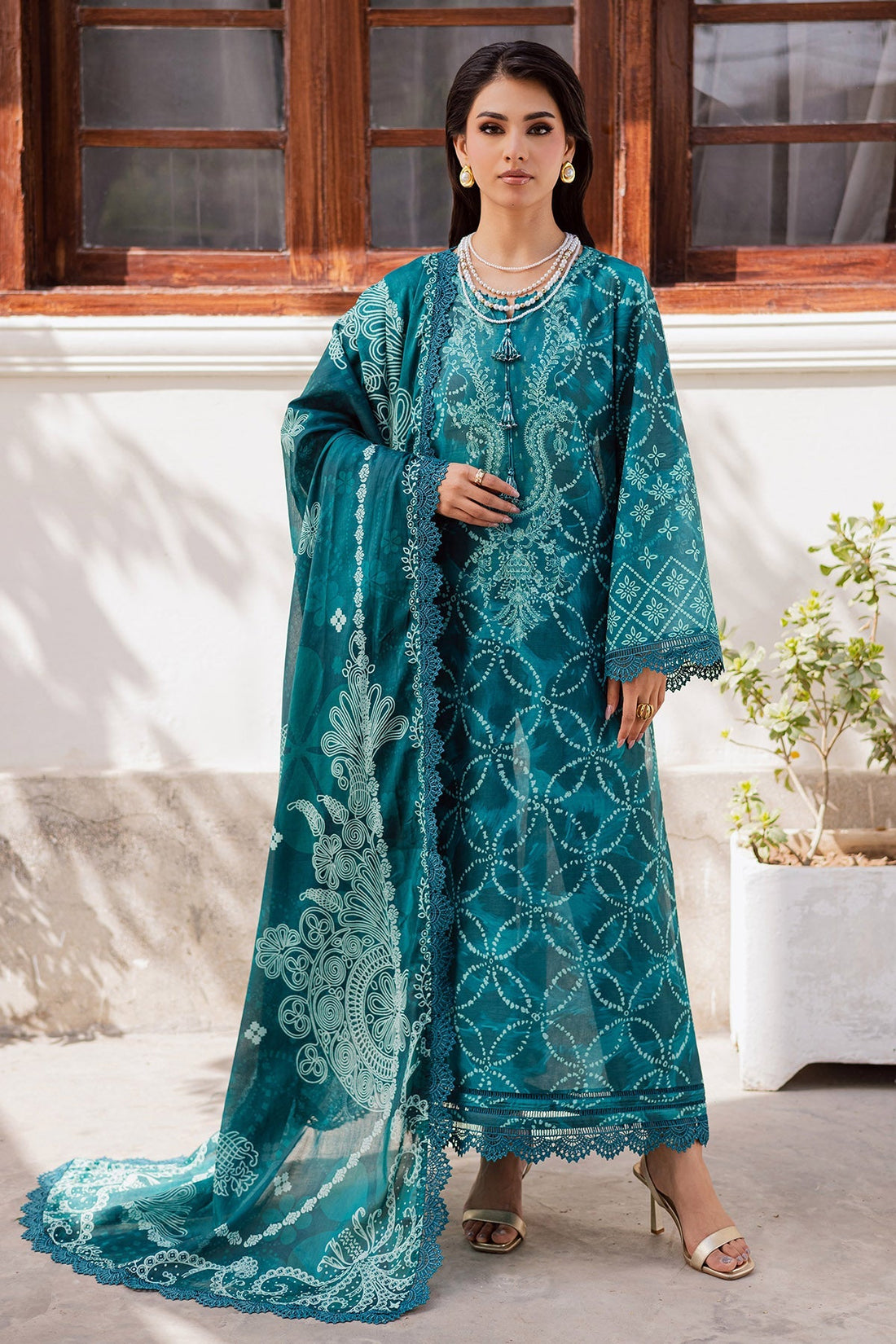 Nureh | Rania Prints | NR-04 - by Libasekhas UK - Registered Vendor of : Nureh - 100% Original Designer Dress
