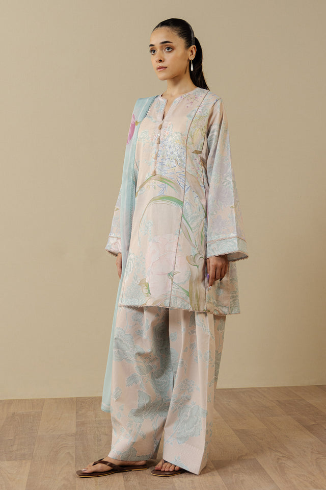 Zara Shahjahan | Coco Prints 26 | Fiora-2B - by Libasekhas UK - Registered Vendor of : Zara Shahjahan - 100% Original Designer Dress