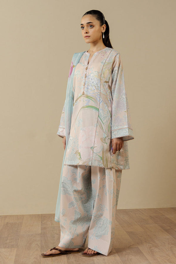 Zara Shahjahan | Coco Prints 26 | Fiora-2B - by Libasekhas UK - Registered Vendor of : Zara Shahjahan - 100% Original Designer Dress