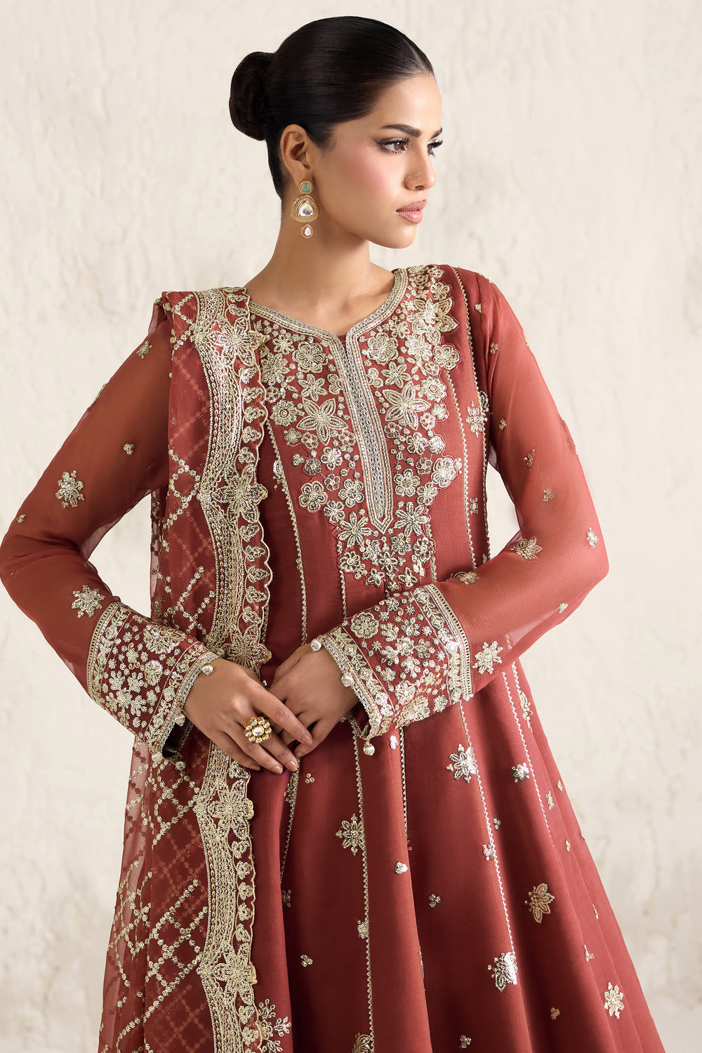 Farasha | Formals 26 | Flame Luxe - by Libasekhas UK - Registered Vendor of : Farasha - 100% Original Designer Dress