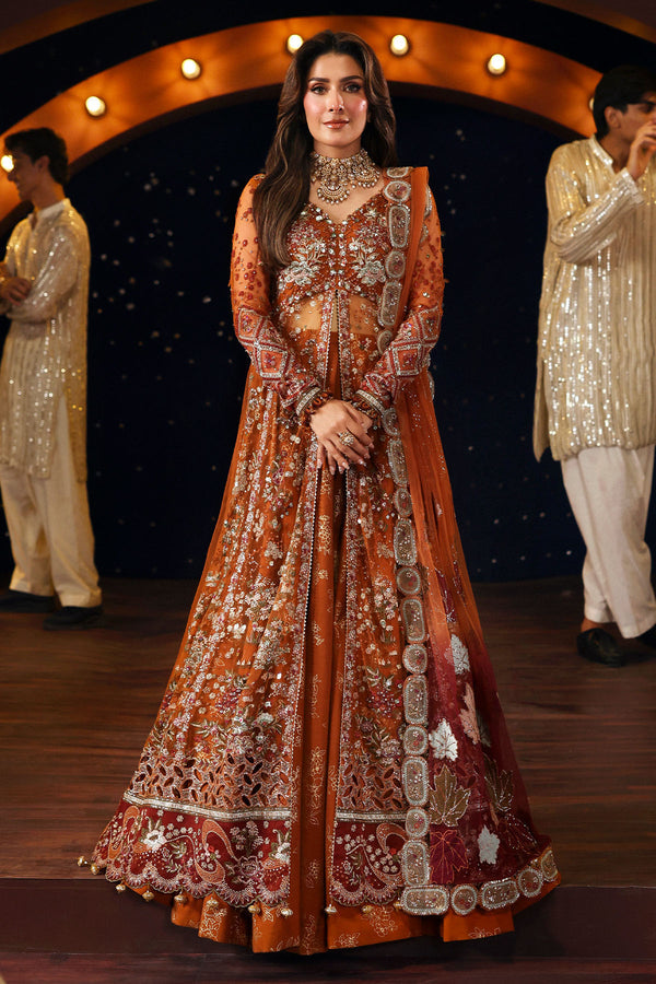 Nureh | Jhoomro Formals | NL-80 Zardozi - by Libasekhas UK - Registered Vendor of : Nureh - 100% Original Designer Dress