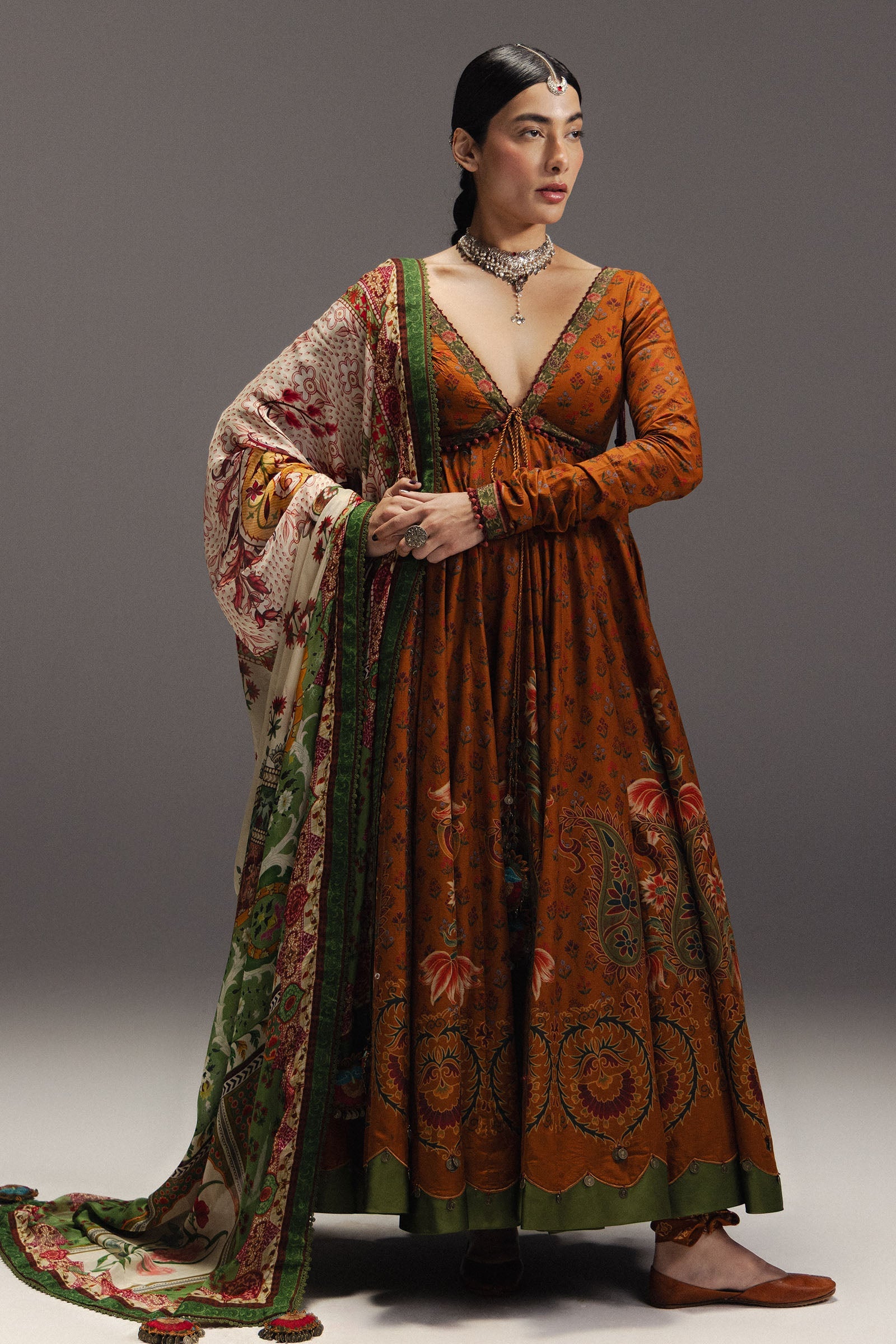 ZaraShahJahan | Zal26 | Zarfashan-D9 - Festive Dress - available at Libasekhas in UK and USA