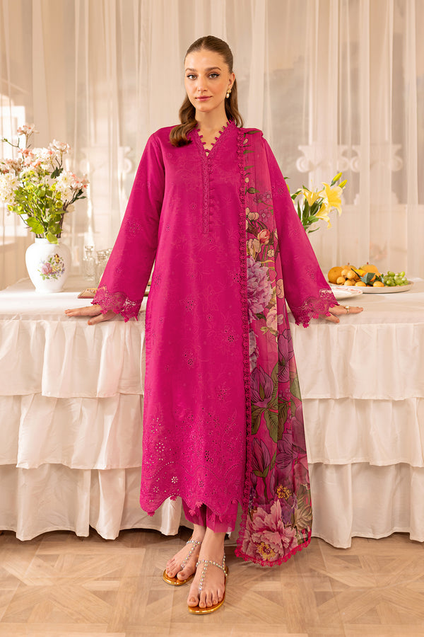 Farasha | Seraya Lawn 24 | ASTER - by - Libasekhas UK - Registered Vendor of : Farasha - 100% Original Designer Dresss